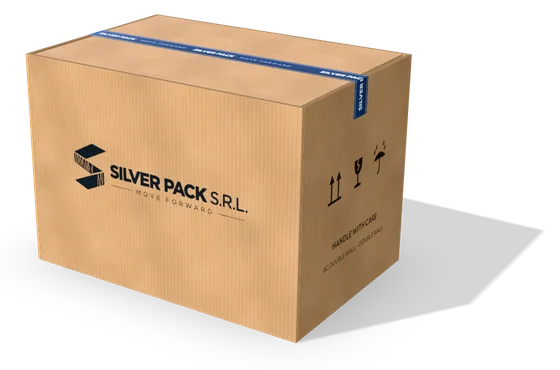 Large double-wall corrugated box