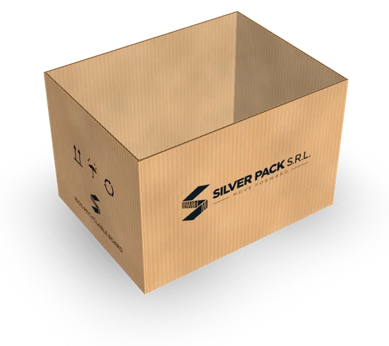 Open-top corrugated box for meat and poultry