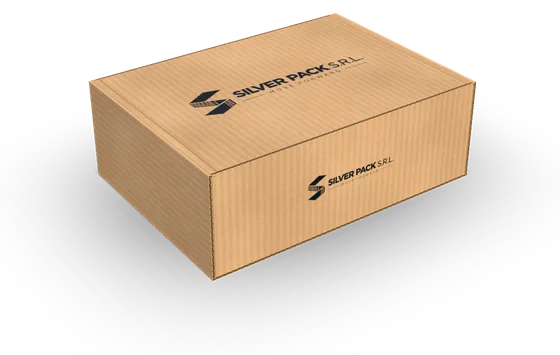 Closed die-cut mailer box with printed lid
