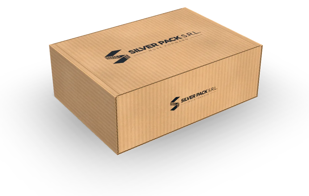 Die-cut mailer box with printed lid