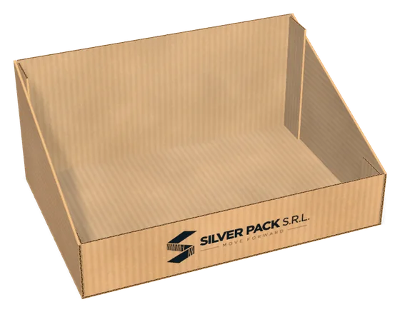 Corrugated shelf-ready display tray